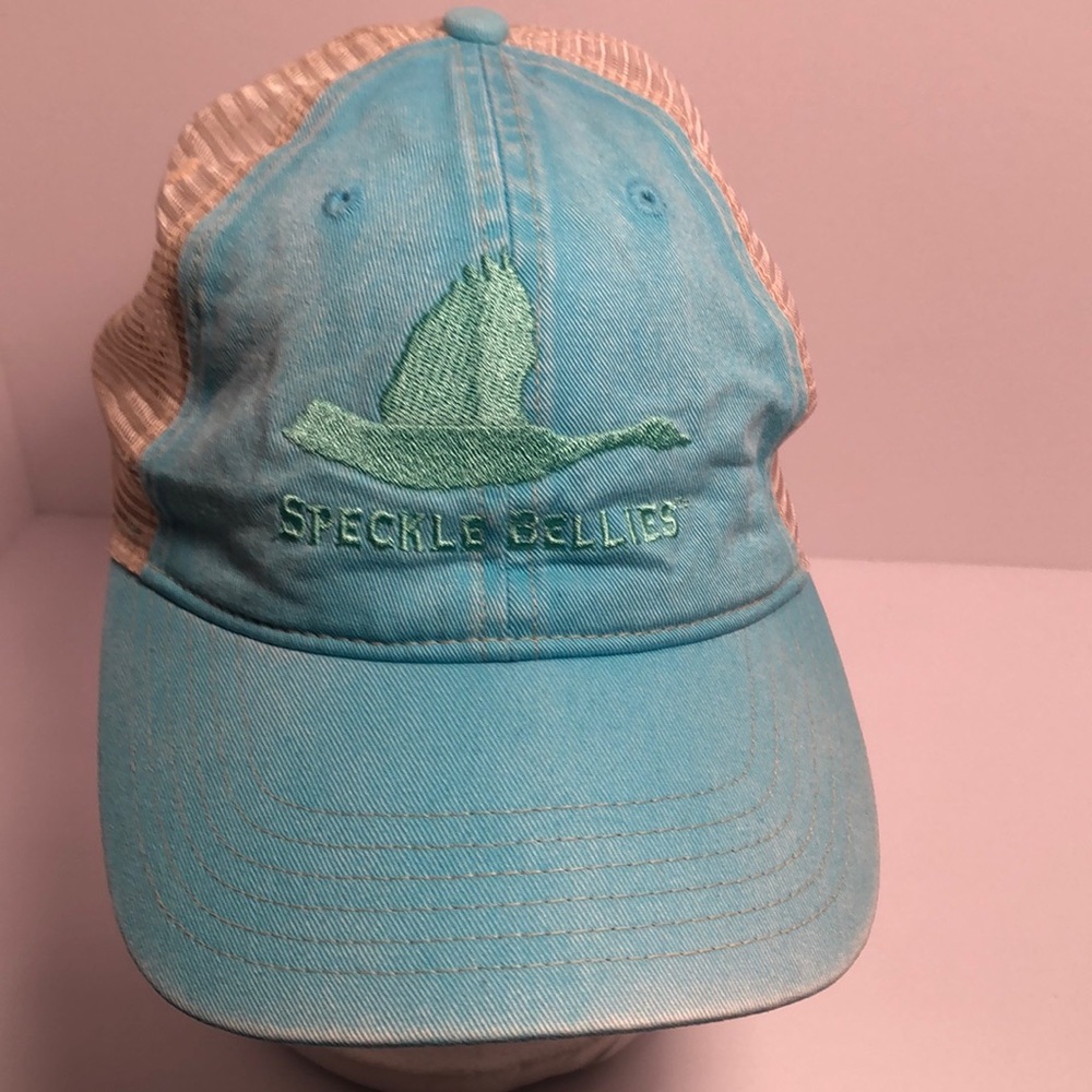Woman’s blue spring Comfort colors outdoors cap